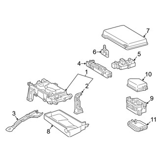 Toyota OE - Electrical - Fuse & Relay (Engine Compartment)