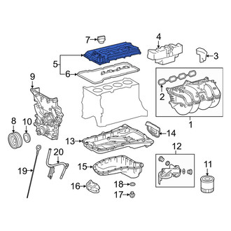 Toyota OE - Engine Valve Cover