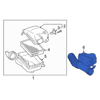 Toyota OE - Engine Air Intake Resonator