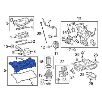 Toyota OE - Left Engine Valve Cover