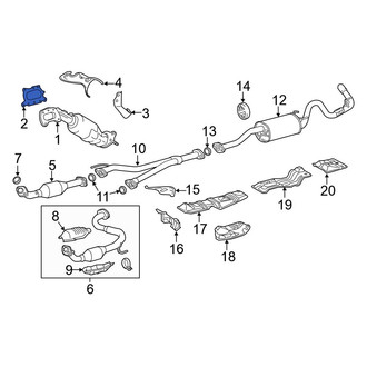 Toyota OE - Exhaust Manifold Gasket