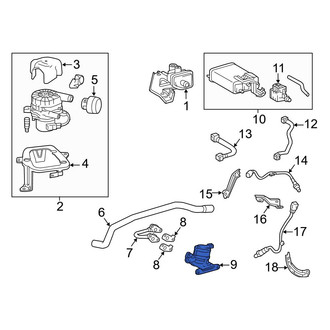 Toyota OE - Secondary Air Injection Control Valve