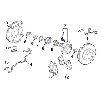 Toyota OE - Rear Wheel Lug Stud