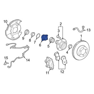 Toyota OE - Front Wheel Bearing