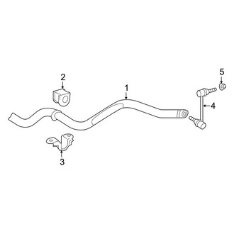 Toyota OE - Front Suspension - Stabilizer Bar & Components (RWD)