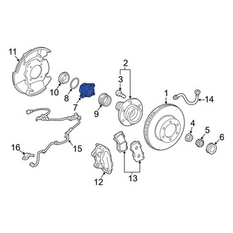 Toyota OE - Front Wheel Bearing