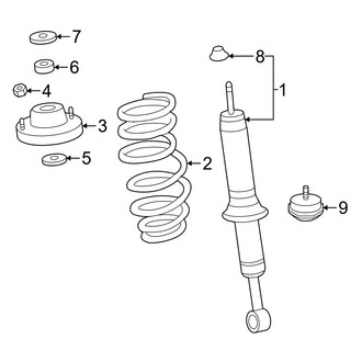 Toyota OE - Front Suspension - Struts & Components (TRD Pro)
