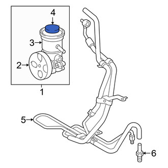 Toyota OE - Power Steering Reservoir Cap