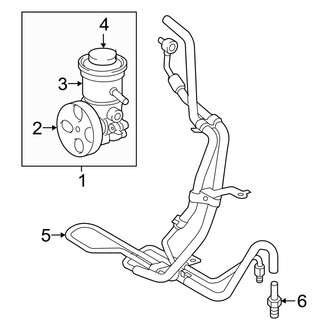 Toyota OE - Steering Gear & Linkage - Pump & Hoses (2.7L)