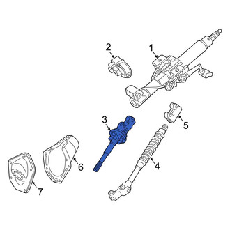 Toyota OE - Front Upper Steering Shaft