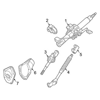 Toyota OE - Steering Column Assembly