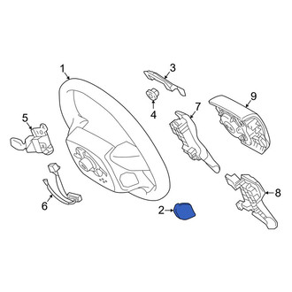 Toyota OE - Left Steering Wheel Plug