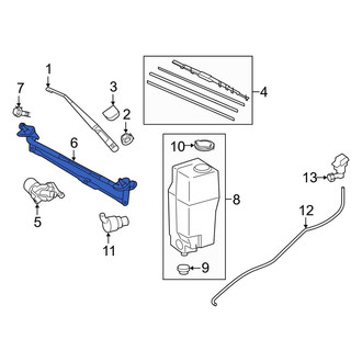 Toyota OE - Wiper Linkage