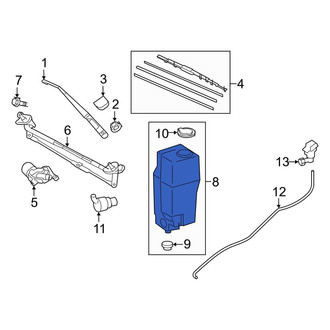 Toyota OE - Washer Fluid Reservoir