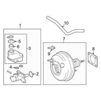 Toyota OE - Cab - Components on Dash Panel (W/O Hydraulic Booster), (Access Cab)