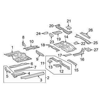 Toyota OE - Cab - Floor (Access Cab)