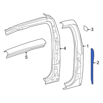 Toyota OE - Left Side Body Trim Protector