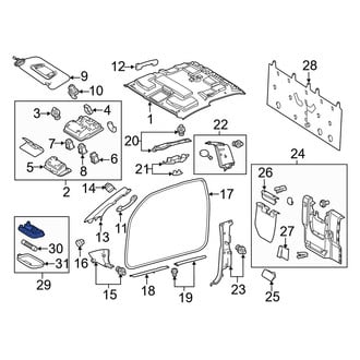 Toyota OE - Cargo Area Light