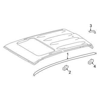 Toyota OE - Cab - Exterior Trim (Limited / SR / SR5 / TRD Off-Road / TRD Sport Double Cab)