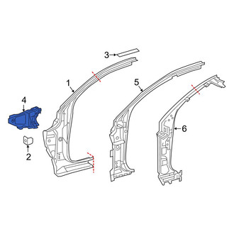 Toyota OE - Left Outer Body A-Pillar