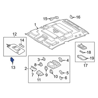 Toyota OE - Sun Visor Holder