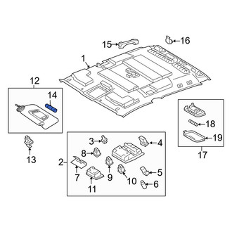 Toyota OE - Sun Visor Light Bulb