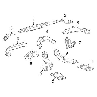 Toyota OE - Instrument Panel - Ducts