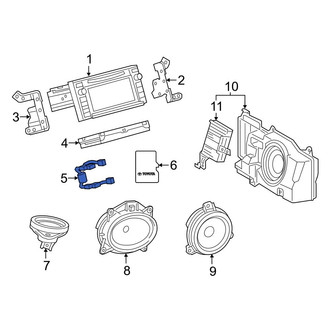 Toyota OE - GPS Navigation Control Module Connector