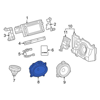Toyota OE - Rear Speaker