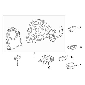 Toyota OE - Restraint Systems - Air Bag Components (Modules & Sensors)