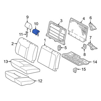 Toyota OE - Rear Center Headrest
