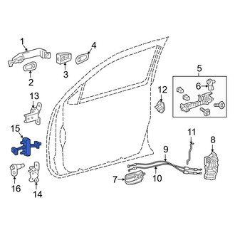 Toyota OE - Front Door Check