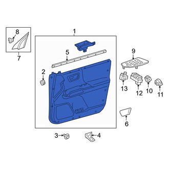 Toyota OE - Front Left Inner Door Interior Trim Panel