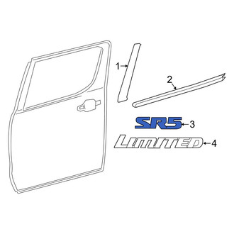 Toyota OE - Front Left Door Emblem
