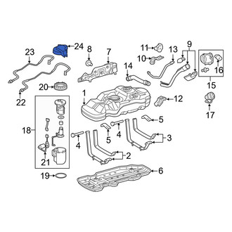 Toyota OE - Fuel Pump Shield