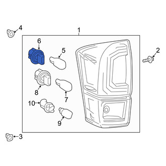 Toyota OE - Front Turn Signal Light Socket