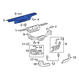 Toyota OE - Rear Bumper Step Pad