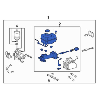 Toyota OE - Brake Master Cylinder