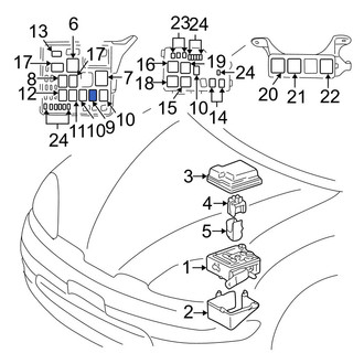 Toyota OE - Accessory Power Relay