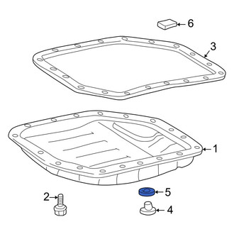 Toyota OE - Automatic Transmission Drain Plug Gasket