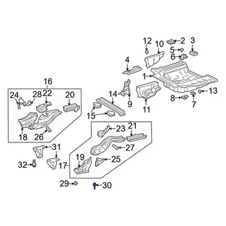 Toyota OE - Hood Stop Buffer