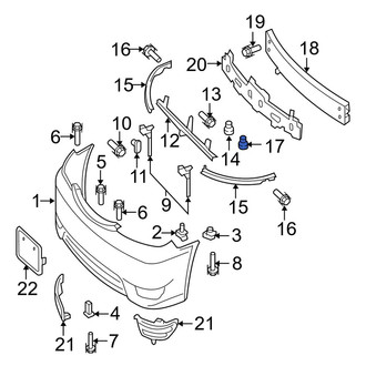 Toyota OE - Wiper Arm Nut