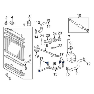 Toyota OE - Radiator Hose Clamp