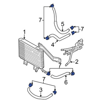 Toyota OE - Automatic Transmission Oil Cooler Clamp
