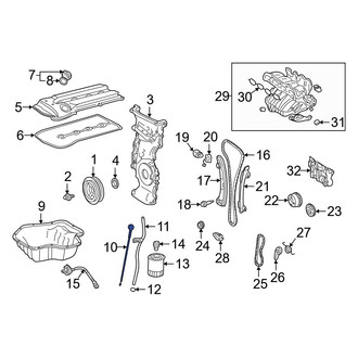 Toyota OE - Engine Oil Dipstick