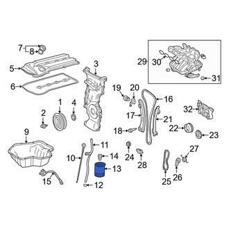Toyota OE - Engine Oil Filter
