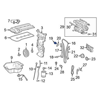 Toyota OE - Engine Timing Chain Tensioner
