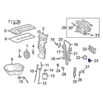Toyota OE - Right Engine Timing Camshaft Sprocket