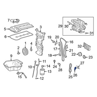 Toyota OE - Engine Timing Chain Tensioner