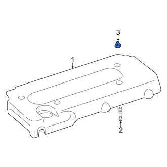 Toyota OE - Rear Roof Molding Nut